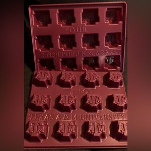 COPY - Texas A&M gig ‘em Jell-o jiggler mold kits.  2 dozen